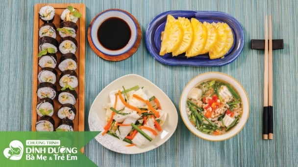 Xây dựng thực đơn cân bằng dinh dưỡng cho mẹ và bé
