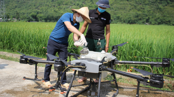 Khảo nghiệm phun thuốc BVTV bằng Drone