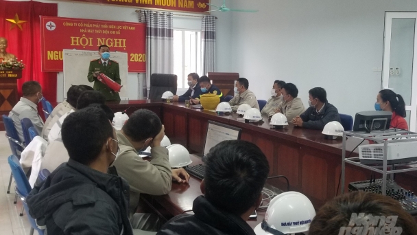 Thủy điện Khe Bố chủ động phòng chống thiên tai và phòng cháy chữa cháy