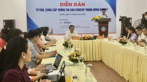 Diễn đàn tư vấn, cung cấp thông tin cho các start-up trong nông nghiệp