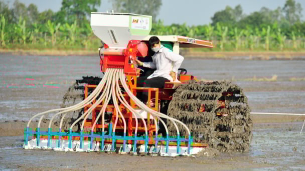 Máy gieo sạ chính xác APV