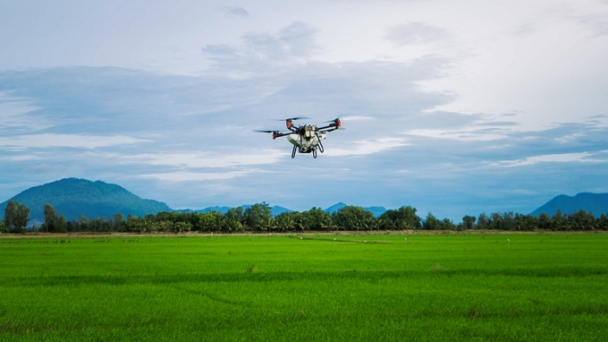 Máy bay không người lái nông nghiệp XAG giúp giảm chi phí sản xuất lúa