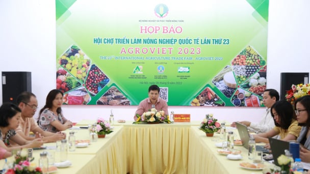 Hàng trăm doanh nghiệp quy tụ tại AgroViet 2023