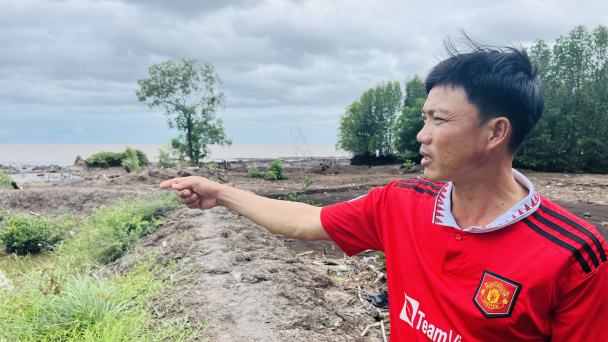 Sạt lở bờ biển Đông ngày càng phức tạp