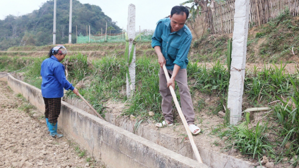 Nạo vét kênh mương đảm bảo nước tưới vụ xuân
