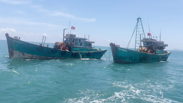 Khởi tố 2 vụ án tàu cá vi phạm khai thác IUU