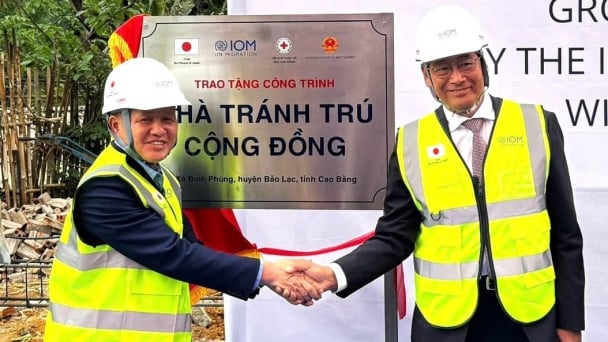 Khởi công xây dựng nhà tránh trú cộng đồng do Nhật Bản tài trợ