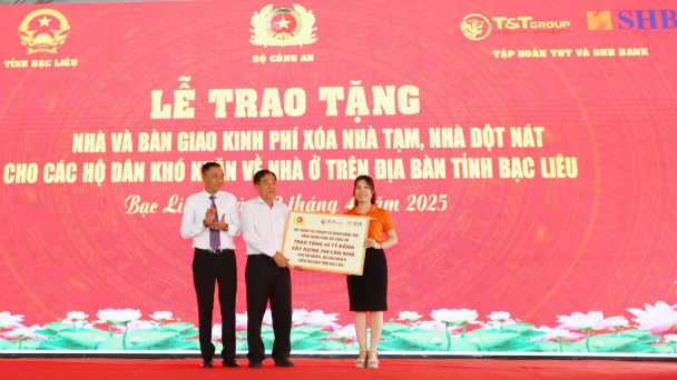 T&T Group và SHB cùng Bộ Công an xây dựng 700 căn nhà cho người nghèo