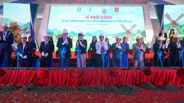 Tập đoàn De Heus và Hùng Nhơn khởi công tổ hợp giống chăn nuôi khổng lồ