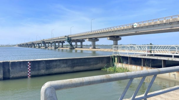 Chất lượng nước hệ thống thủy lợi Tả Trạch đảm bảo sản xuất
