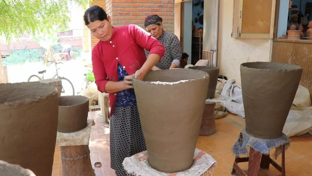 Bảo tồn giá trị di sản văn hóa gốm Chăm Bàu Trúc