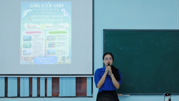 Lan tỏa sáng kiến xanh vì đại dương Nha Trang