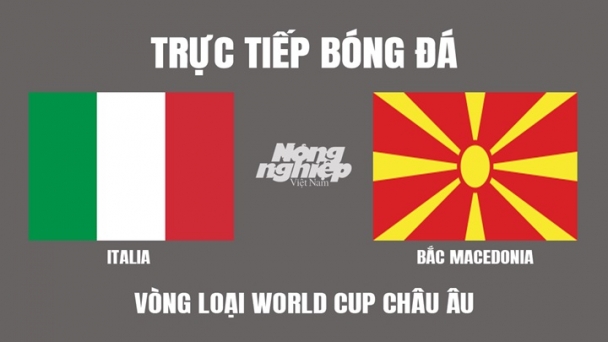 Trực tiếp Italia vs Bắc Macedonia tại Vòng loại World Cup 2022 trên K+ CINE