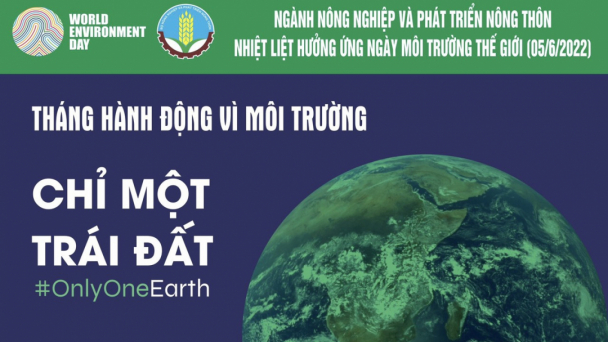 Bộ NN-PTNT hưởng ứng Ngày Môi trường thế giới năm 2022