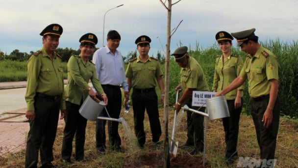 Kiên Giang phát động phong trào trồng cây phân tán bảo vệ môi sinh