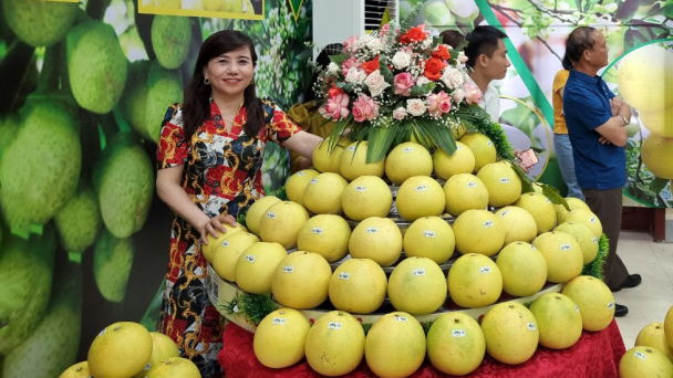 Kết nối thương mại điện tử cho 23.000 tấn bưởi Phúc Trạch
