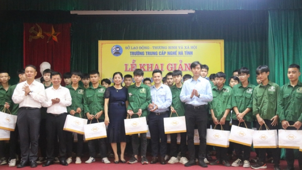 Formosa Hà Tĩnh và Trường trung cấp nghề Hà Tĩnh 'Hợp tác đào tạo sinh viên'