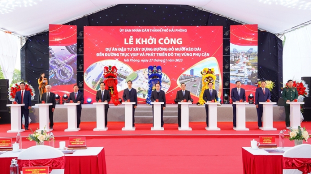 Hải Phòng khởi công dự án hơn nghìn tỷ