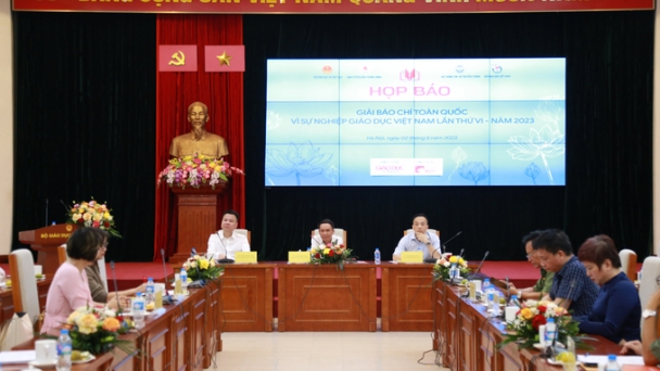 Phát động Giải báo chí toàn quốc 'Vì sự nghiệp Giáo dục Việt Nam' năm 2023