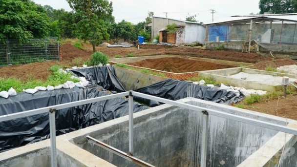 Cả huyện đầu tư hệ thống biogas đạt chuẩn để 'chăn nuôi xanh'