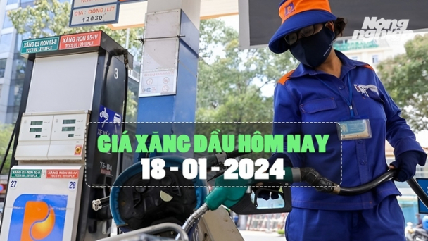 Giá xăng dầu hôm nay 18/1: Xăng dầu trong nước tiếp tục tăng