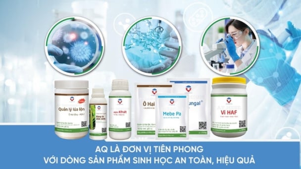 Ứng dụng công nghệ sinh học AQ giúp thay đổi nền nông nghiệp