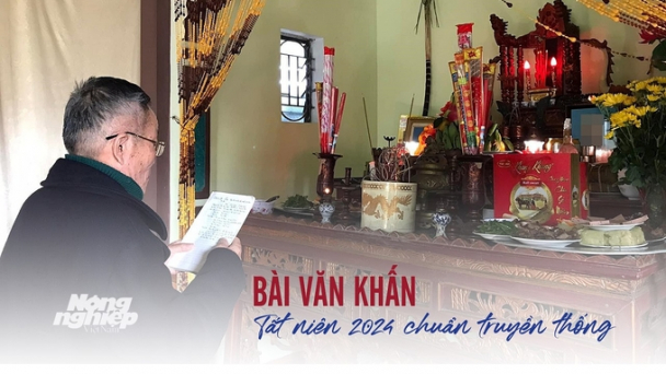 Bài văn khấn Tất niên 2024 chuẩn truyền thống