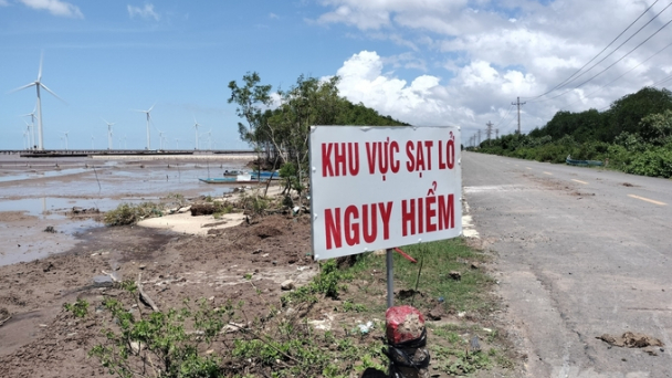 Bạc Liêu cần hơn 3.400 tỷ đồng phòng, chống sạt lở
