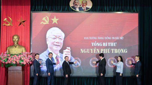 Khai trương Trang thông tin đặc biệt về Tổng Bí thư Nguyễn Phú Trọng