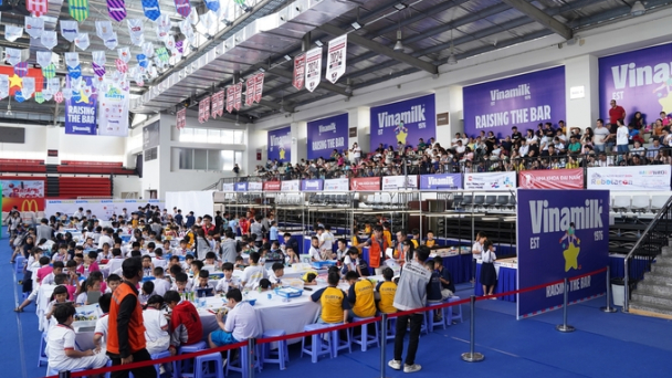 Các tuyển thủ nhí hào hứng với thử thách bất ngờ tại Robotacon Wro 2024