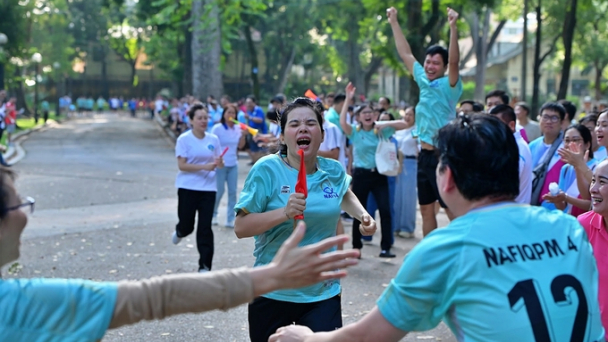Tưng bừng hội thao mừng kỷ niệm 30 năm thành lập NAFIQPM