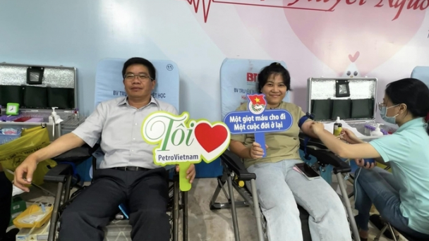 PVFCCo tổ chức Ngày hội Hiến máu nhân đạo: ‘Nhiệt huyết người dầu khí’ năm 2024