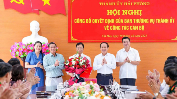 Giám đốc Sở Tài nguyên và Môi trường làm Bí thư huyện Cát Hải