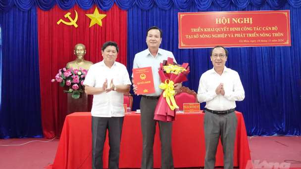 Sở NN-PTNT Cà Mau có tân Phó Giám đốc
