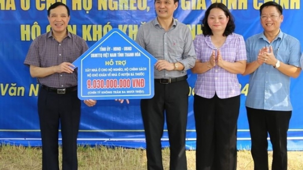 Thanh Hóa: Hơn 4,2 nghìn hộ được hỗ trợ sửa chữa, xây nhà