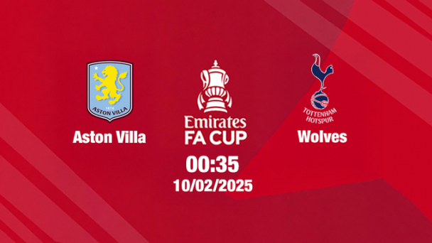 Trực tiếp bóng đá Aston Villa vs Tottenham, FA Cúp, 00h35 hôm nay 10/2/2025