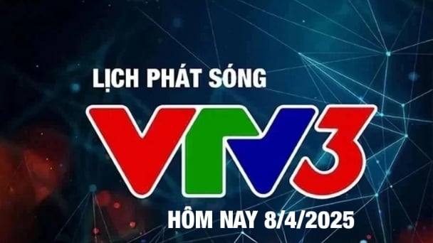 Lịch phát sóng VTV3 hôm nay ngày 8/4/2025