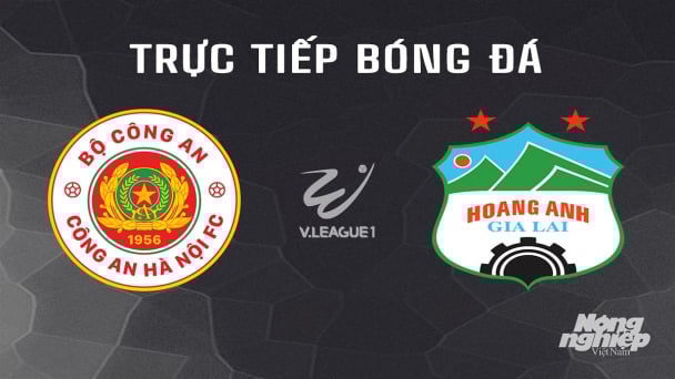Trực tiếp CAHN vs HAGL giải V-League 2024/25 trên VTV5, FPTPlay, TV360 hôm nay 12/4/2025