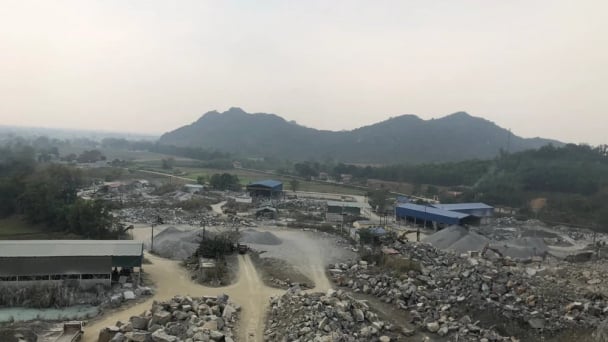 Vi phạm trong khai thác khoáng sản, một doanh nghiệp bị phạt 300 triệu đồng