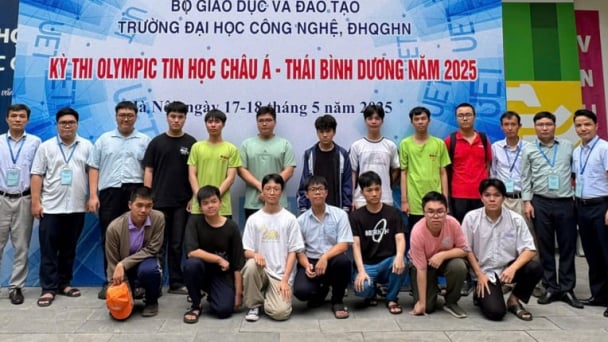 6 học sinh Việt Nam giành huy chương Olympic Tin học Châu Á Thái Bình Dương