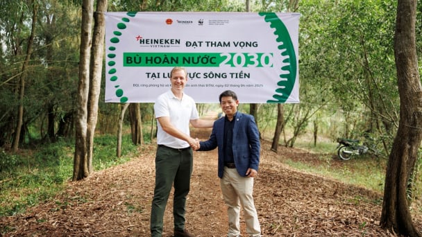 Từ lon nhôm đến nguồn nước: Heineken Việt Nam khẳng định cam kết phát triển xanh