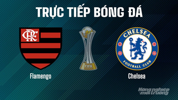 Trực tiếp Flamengo vs Chelsea giải FIFA Club World Cup ngày 21/6/2025
