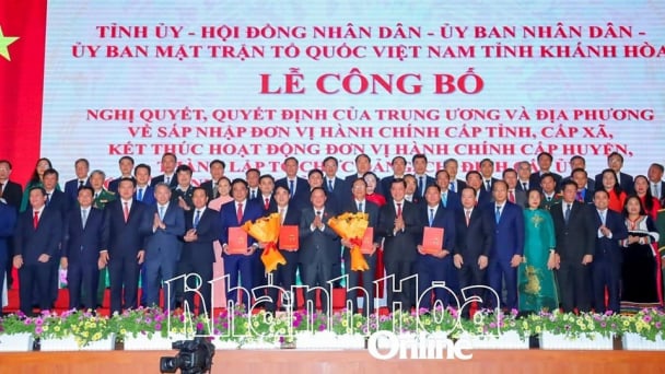 Danh sách lãnh đạo tại 65 xã, phường ở tỉnh Khánh Hòa