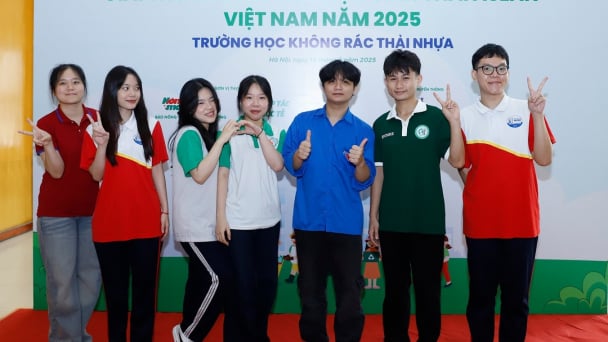 Tươi mới tinh thần 'Trường học không rác thải nhựa' trong thế hệ trẻ