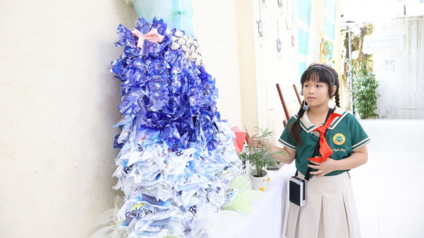 Uyển Hy - ‘đại sứ xanh nhí’ lan tỏa tình yêu môi trường