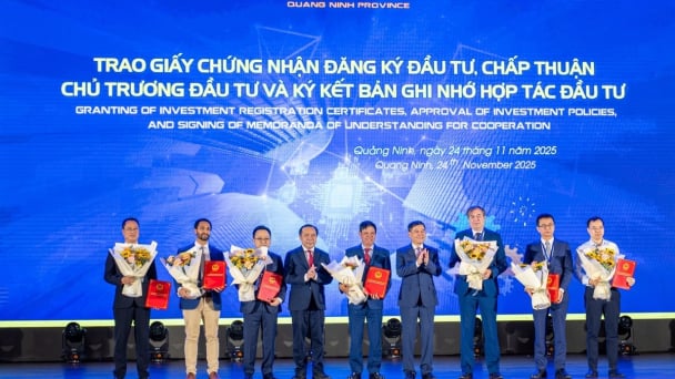 Quảng Ninh có thêm 7 dự án với tổng mức đầu tư hơn 16.000 tỷ đồng
