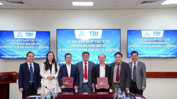 Bệnh viện Trung ương Huế hỗ trợ chuyển giao chuyên môn với TTH Group