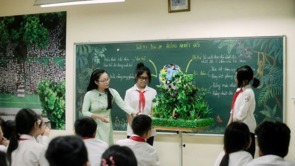 Kết quả bước đầu trong nâng cao chất lượng giáo dục tại phường Kim Liên