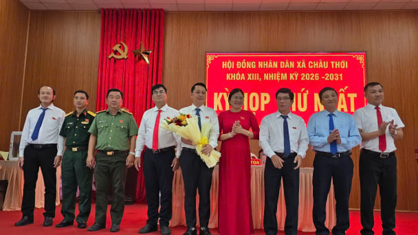 Bà Trương Ngọc Thảo được bầu giữ chức Chủ tịch HĐND xã Châu Thới