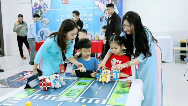 STEM Robotics lan tỏa ý thức bảo vệ môi trường